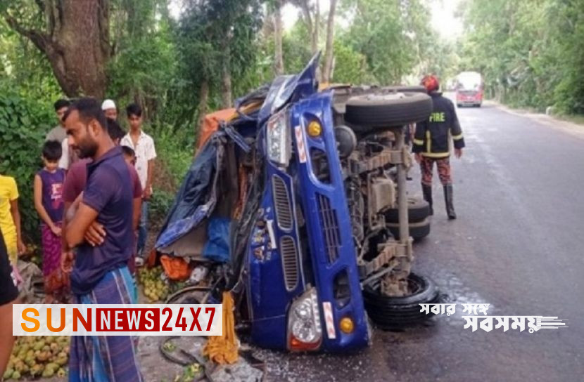 বাংলাদেশঃ  বাস-পিকআপের সংঘর্ষে নিহত ২
