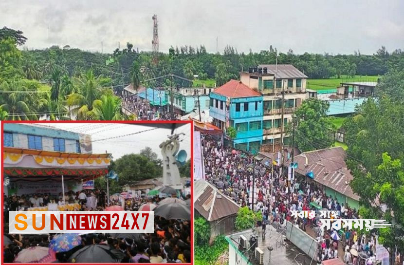 বাংলাদেশঃ নোয়াখালীতে প্রতিবাদ সভায় মানুষের ঢল বাংলাদেশঃ নোয়াখালীতে প্রতিবাদ সভায় মানুষের ঢল