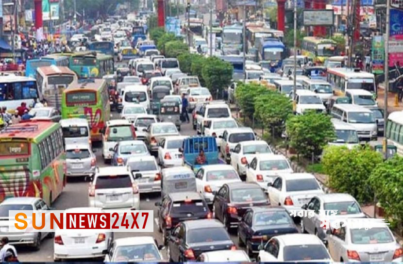 বাংলাদেশঃ রাজধানীতে তীব্র যানজট