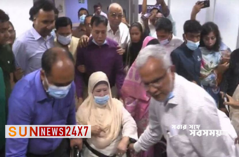 বাংলাদেশঃ বাসায় ফিরেছেন খালেদা জিয়া বাংলাদেশঃ বাসায় ফিরেছেন খালেদা জিয়া