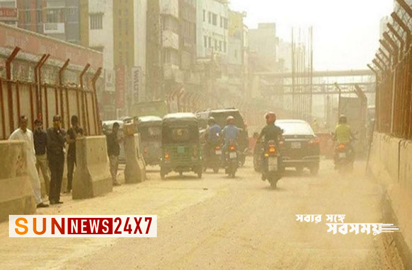 বাংলাদেশঃ বায়ুদূষণে শীর্ষে ঢাকা বাংলাদেশঃ বায়ুদূষণে শীর্ষে ঢাকা