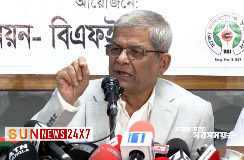 বাংলাদেশ: হাসিনার ভাষার সঙ্গে বিরোধীদের বক্তব্যের মিল – ফখরুল