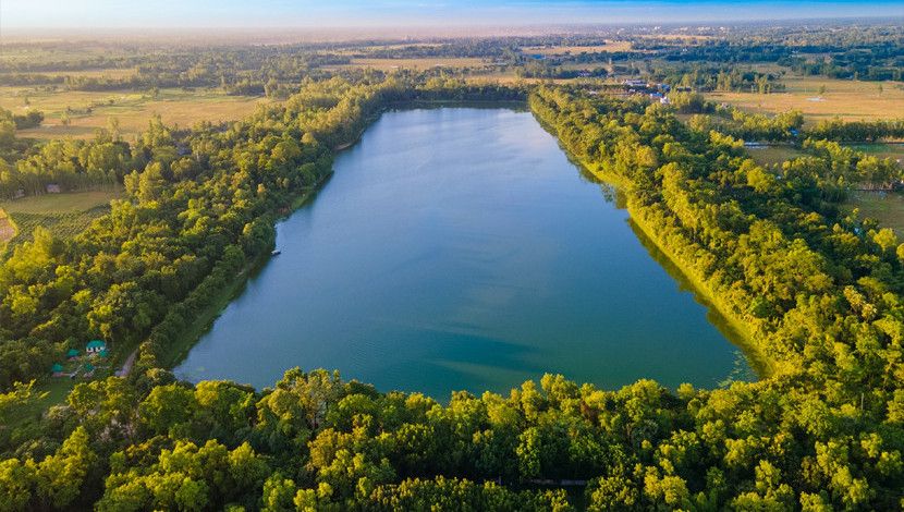 রামসাগর দীঘি, দিনাজপুর ( ছবি: আসমাউল মুত্তাকিন )