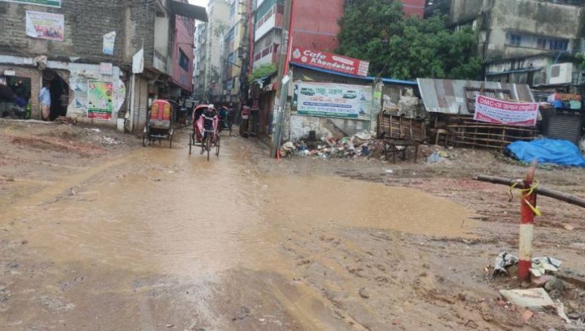 নাখালপাড়া এলাকা ( ছবি: সুলতানা আক্তার)