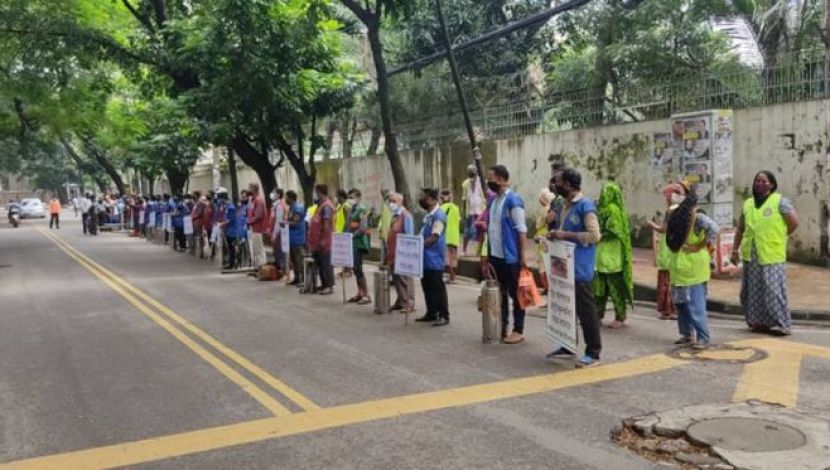 মশা নিধোন কর্মসূচির উদ্ভোদন গুলশান ২ ( জাহিদ রাকিব)