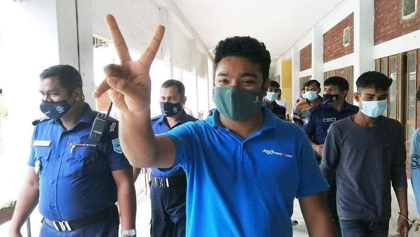 ঠাকুরগাঁও সদর হাসপাতালে করোনা আক্রান্ত রোগীদের খাবার পরিবেশনে অনিয়মের সংবাদ করায় ডিজিটাল নিরাপত্তা আইনের মামলায় গ্রেফতার জাগোনিউজ২৪.কম-এর প্রতিনিধি তানভীর হাসান তানুর জামিন দিয়েছেন আদালত।