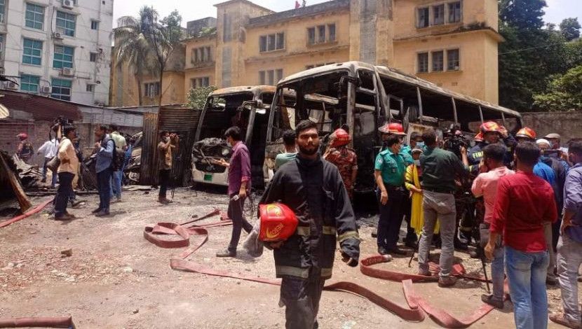 মতিঝিলের আগুন নিয়ন্ত্রণে