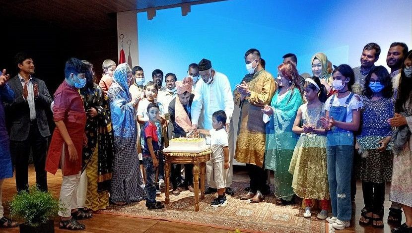 বাংলাদেশ দূতাবাস আঙ্কারার উদ্যোগে ঈদ পুনর্মিলনী অনুষ্ঠানের একটি দৃশ্য। ছবি: আঙ্কারা দূতাবাস