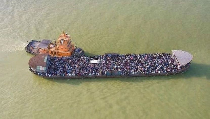 কঠোর লকডাউন দিয়েও থামানো যাচ্ছে না মানুষকে। ছবি- ফেসবুক থেকে সংগৃহীত।