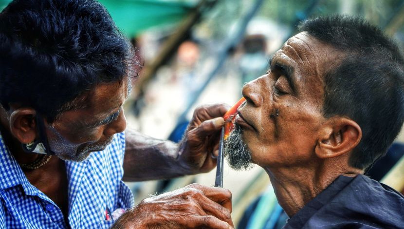 নরসুন্দর ...! ছবি- হাসান টিটু