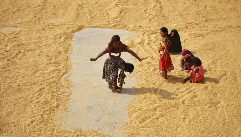 দুরন্ত শৈশব। ছবি- নিলয় সরকার