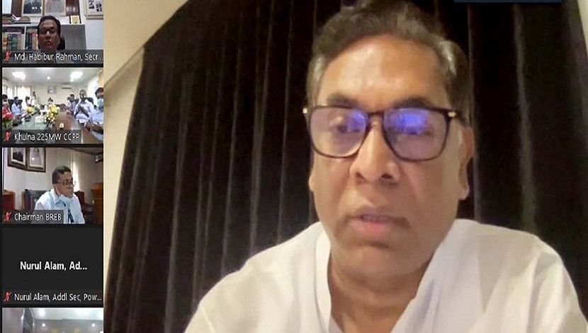 বুধবার বিদ্যুৎ ও জ্বালানি প্রতিমন্ত্রী নসরুল হামিদ নর্থ-ওয়েস্ট পাওয়ার জেনারেটর লি. এর করপোরেট অফিসে বঙ্গবন্ধু কর্নার উদ্বোধন করেন। ছবি: পিআইডি