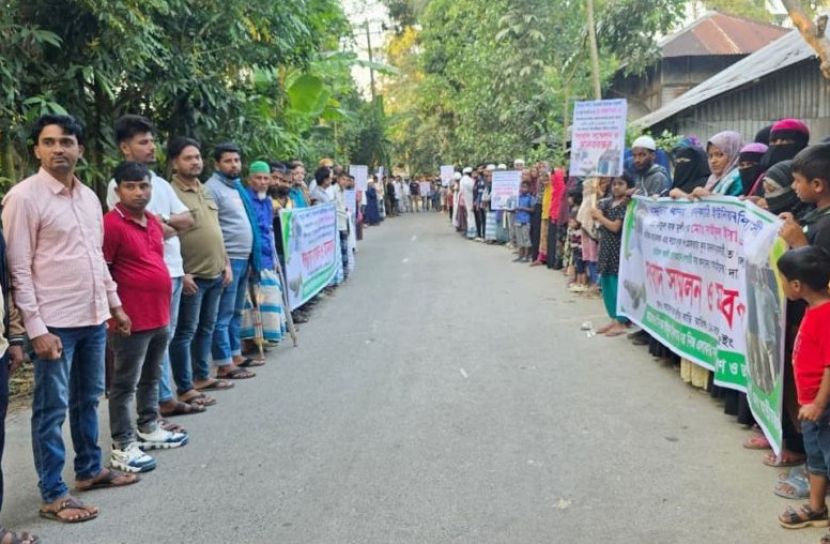 মাদারীপুরে হত্যা মামলায় গ্রেফতারকৃত আসামিদের ফাঁসির দাবি