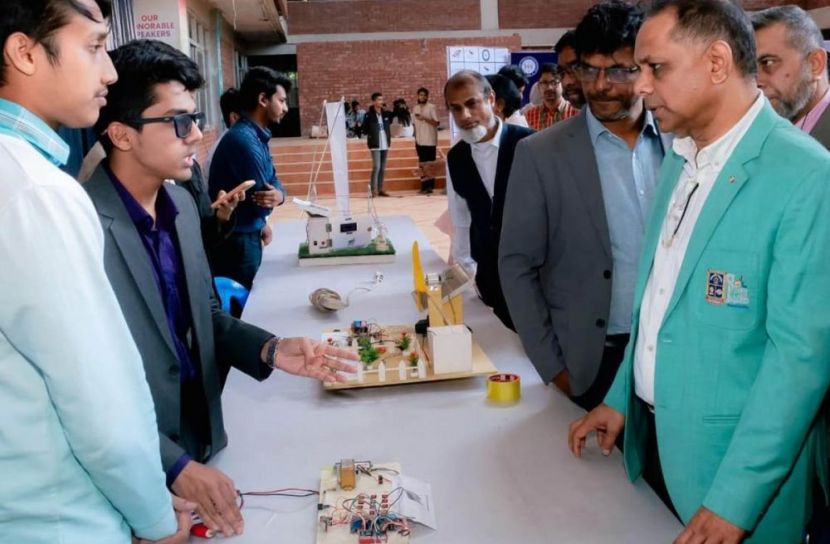 উৎসবমুখর পরিবেশে নর্দান ইউনিভার্সিটিতে ইইই ফেস্ট অনুষ্ঠিত