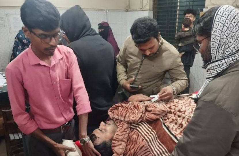 জমি দখলকে কেন্দ্র করে সাংবাদিককে পিটিয়ে নদীতে ফেলে দিল প্রতিপক্ষ