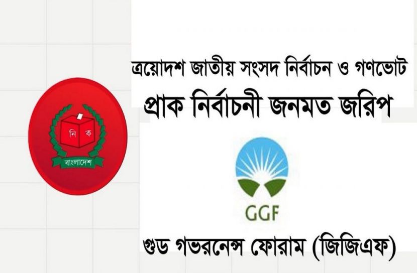 গুড গভরনেন্স ফোরাম এর নির্বাচনী জনমত জরিপ
