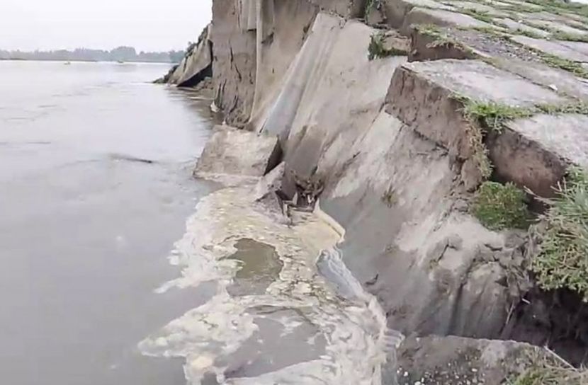 তিস্তা ভাঙনে  হুমকি রংপুর-কাকিনা সড়ক