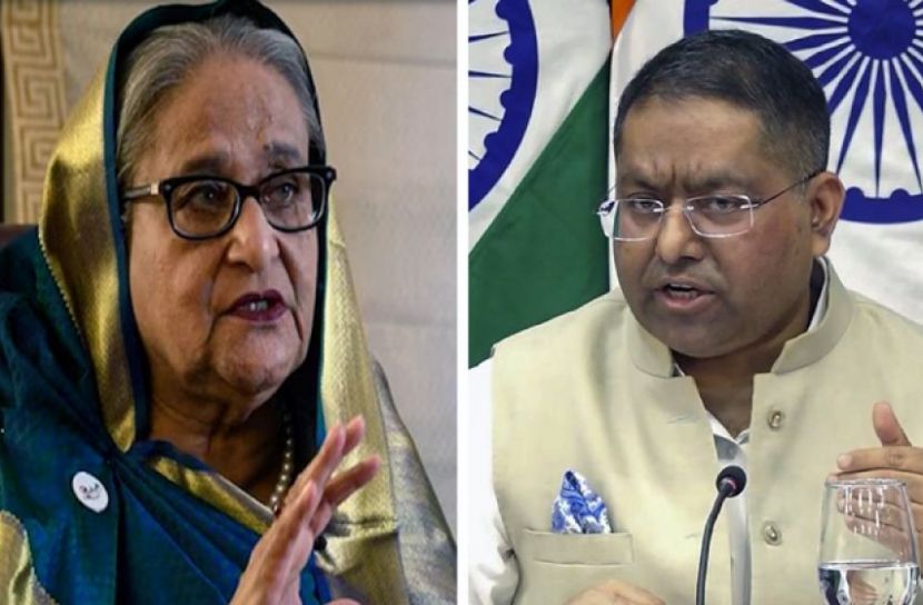 শেখ হাসিনার প্রত্যর্পণে আইনি প্রক্রিয়া খতিয়ে দেখছে দিল্লি: জয়সওয়াল
