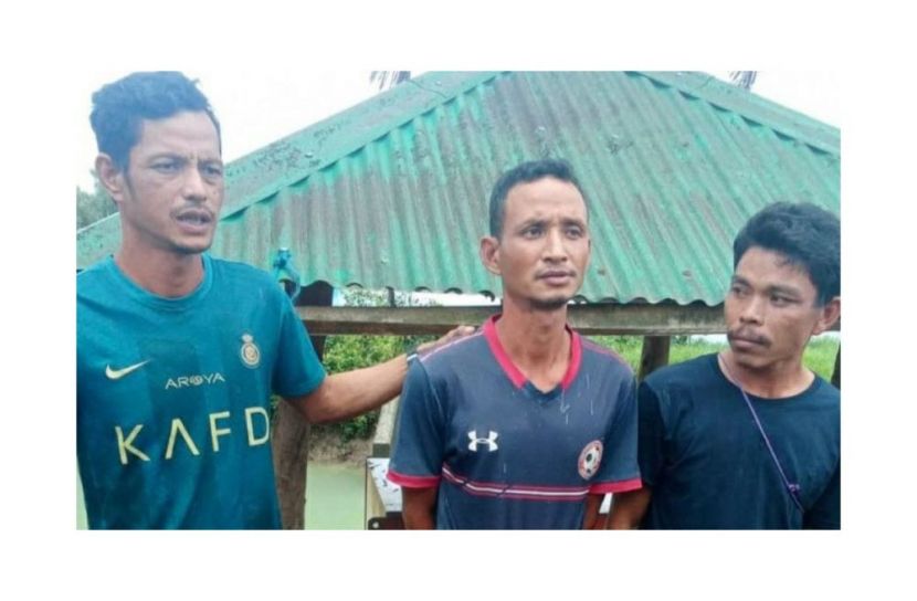 অনুপ্রবেশকালে ৩ মিয়ানমার সদস্য আটক