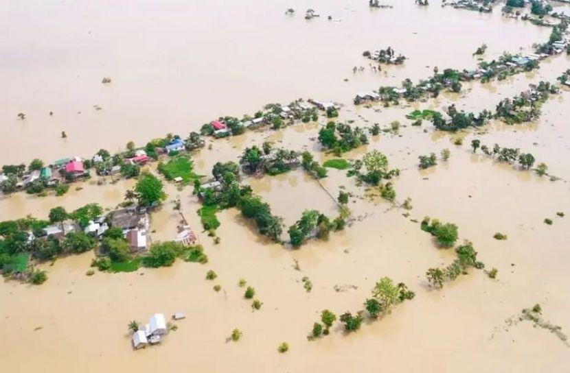 আসামে বন্যা: একদিনে ২১ প্রাণহানি