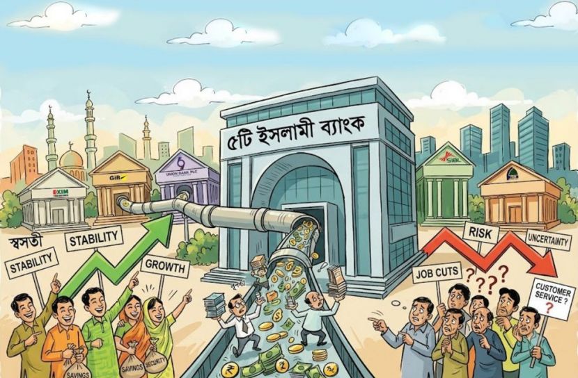 ব্যাংক একীভূতকরণ: বিশ্বে সফল, বাংলাদেশে কী হবে?