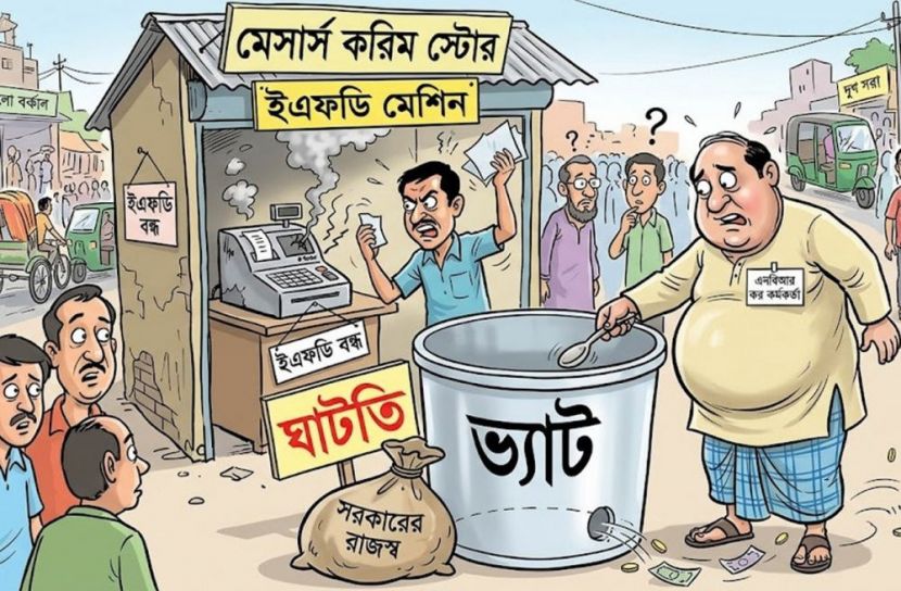 ইএফডি প্রকল্পে ব্যর্থতা, ভ্যাট আদায়ে বড় ঘাটতিতে রাজস্ব হারাচ্ছে সরকার