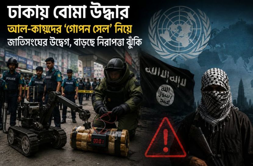 আল-কায়েদার ‘গোপন সেল’ নিয়ে জাতিসংঘের উদ্বেগ, বাড়ছে নিরাপত্তা ঝুঁকি