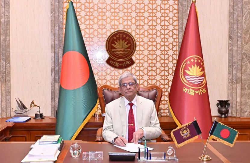বঙ্গভবনে নতুন রাষ্ট্রপতির দাপ্তরিক কার্যক্রম শুরু