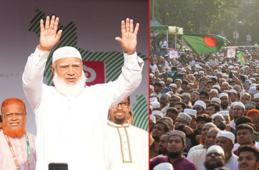 ৮ দফা দাবিতে রংপুর অভিমুখে ১১ দলের লংমার্চ