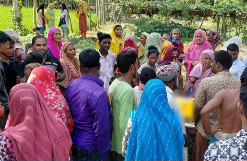 নিয়ন্ত্রণ হারিয়ে পুকুরে ভ্যান, চালক নিহত