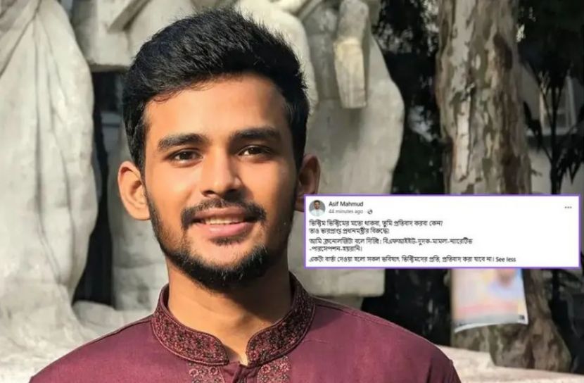 ‘ভিক্টিমের মতো থাকবা, প্রতিবাদ করবা কেন’: আসিফ মাহমুদ
