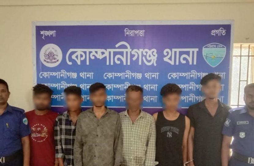 নোয়াখালীতে কিশোর গ্যাংবিরোধী অভিযানে আটক ১০৪