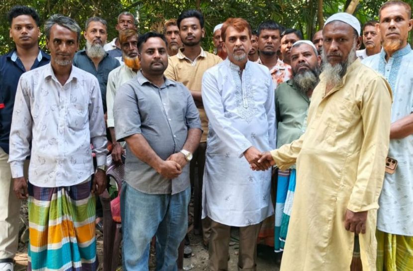মির্জানগরে চেয়ারম্যান পদে ডা. ফরিদের গণসংযোগ