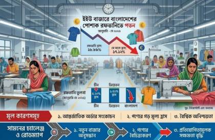 ইইউ বাজারে রফতানিতে বাংলাদেশের সর্বোচ্চ পতন