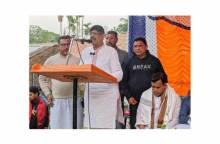 কেশবপুরের জলাবদ্ধতার স্থায়ী সমাধান করা হবেঃ আবুল হোসেন আজাদ