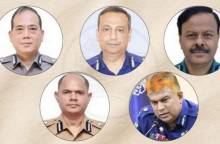 বাধ্যতামূলক অবসরে পাঁচ অতিরিক্ত আইজিপি