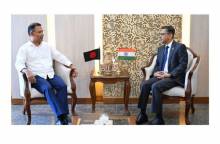 প্রধান মন্ত্রীর সাথে দেখা করলেন ভারতীয় হাইকমিশনার