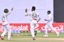 আফগানদের উইকেট পতনের পর টাইগার বোলার এবাদতের উল্লাস । ছবি : ক্রিকইনফো